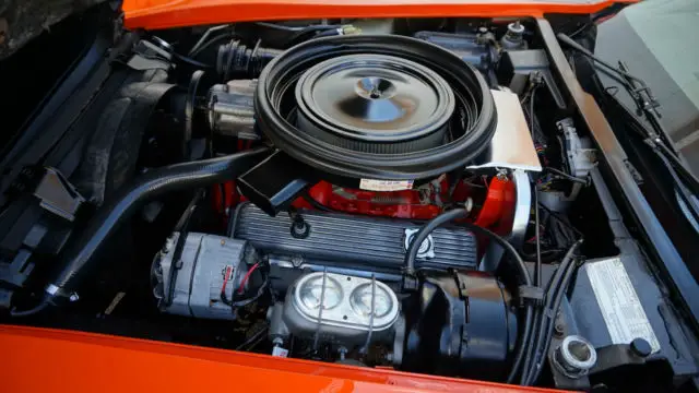 rare l-82/4-speed orange flame 2 owner roadster numbers matching 52000 miles