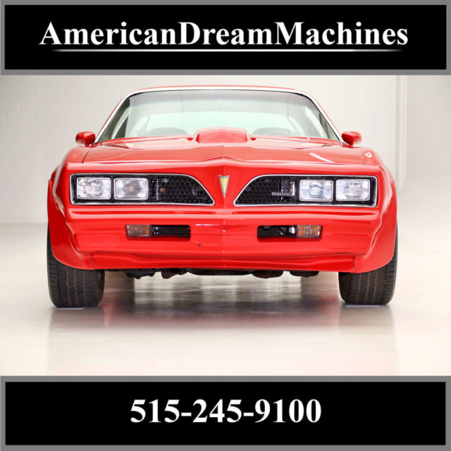 1977 pontiac firebird trans am, built 455, ac, disc brakes, flowmaster sound