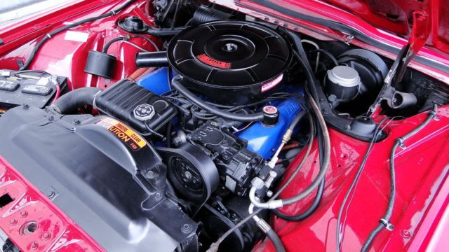 1965 ford thunderbird ruby red "z" code 390ci sport coupe factory a/c,disc brake