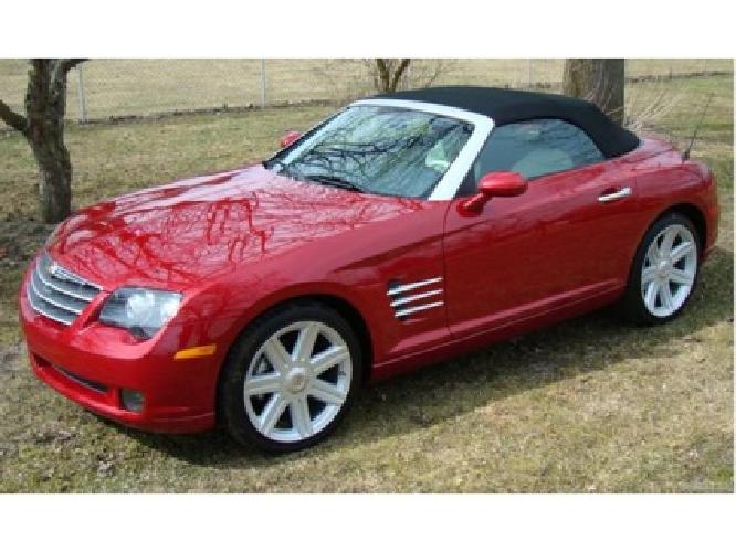obo 2005 chrysler crossfire limited roadster in roxboro, nc