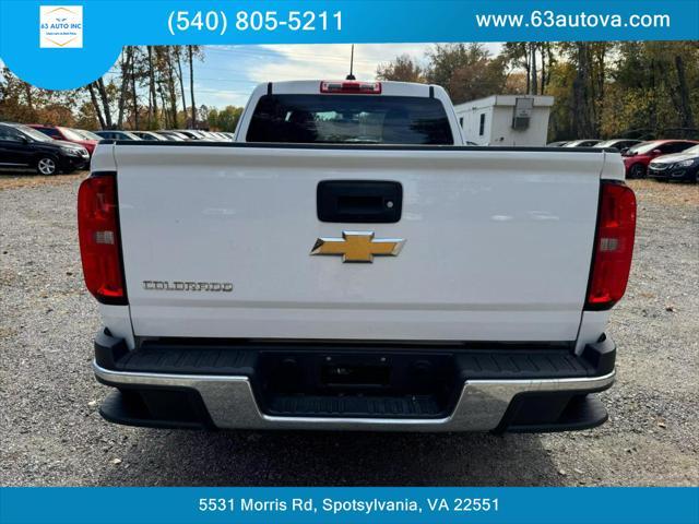 2018 chevrolet colorado wt