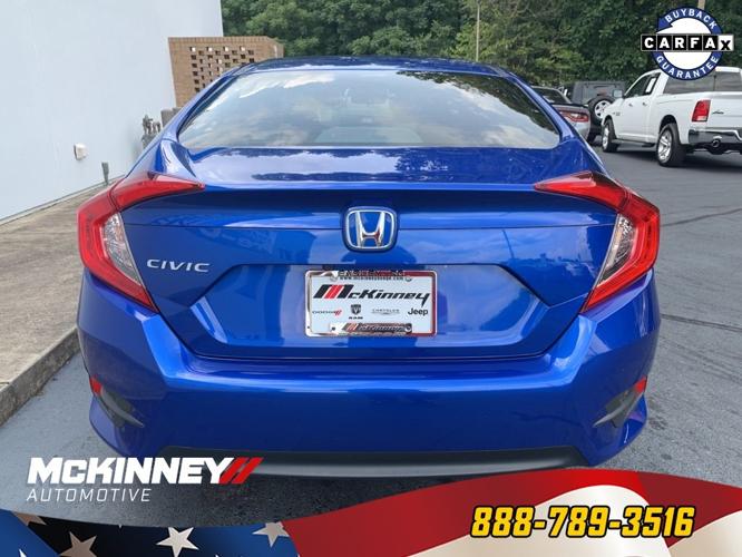 used 2016 honda civic ex sedan easley, sc 29640 for sale in easley, south carolina