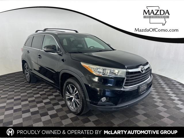 2016 toyota highlander xle