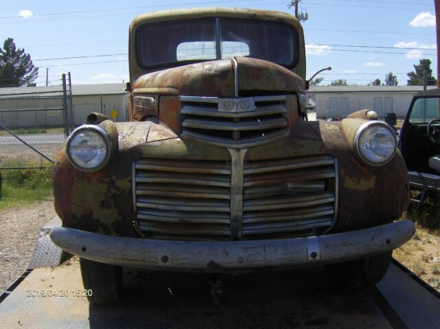 1946 gmc short bed 1/2 ton pick up truck