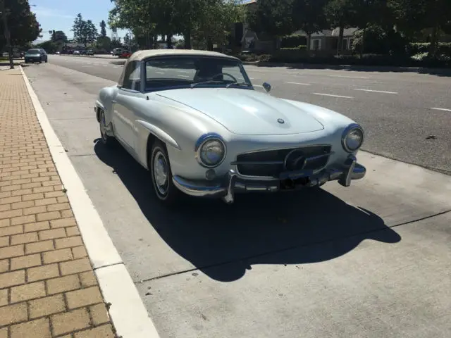 1959 mercedes 190sl cpe/rdstr--one family from new--drive anywhere
