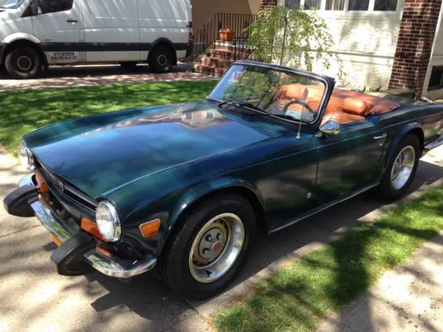 1974 triumph tr6 original survivor with 41,192 miles