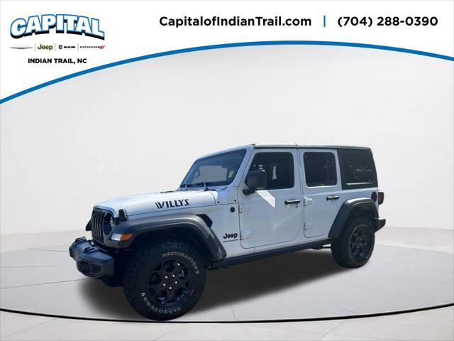 2023 jeep wrangler 4-door willys 4x4