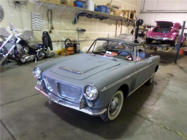 1960 fiat pininfaina 1200 convertible convertible 1200 56,000 miles 1200 cc