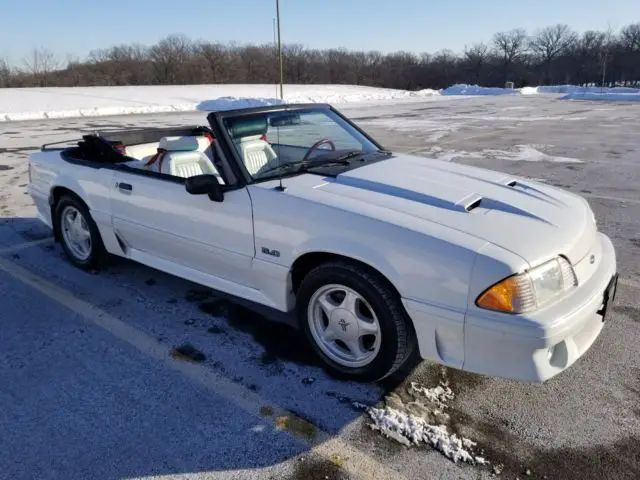 1992 ford mustang gt convertible , 24,000 original miles