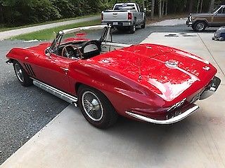 1966 corvette convertible / matching numbers