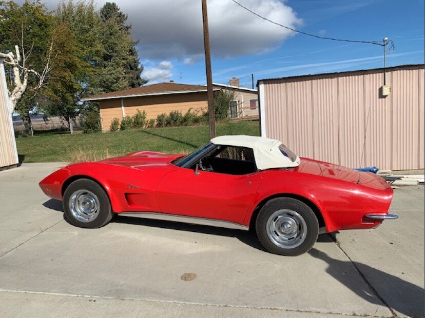 1973 chevrolet corvette convertible