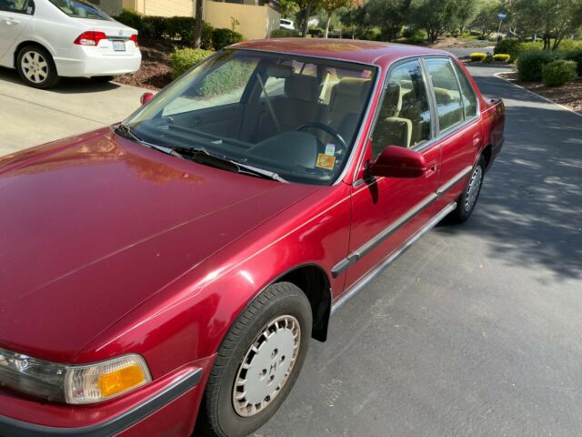 red honda accord lx 1991 runs great