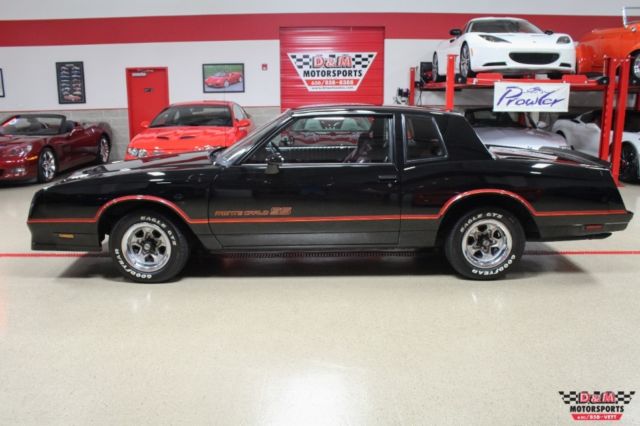 1985 chevrolet monte carlo ss 32609 miles black