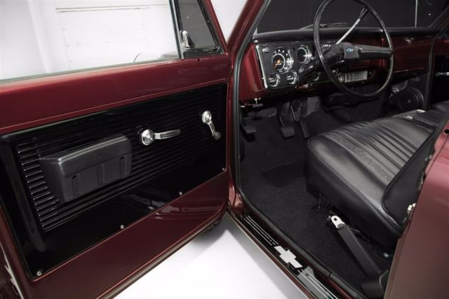1971 chevrolet k5 blazer 396 big block, black cherry, automatic convertible