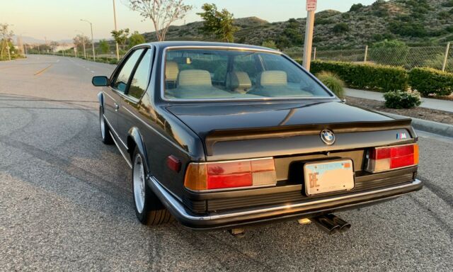 great condition restored euro spec m635csi in diamondschwarz and pearl beige