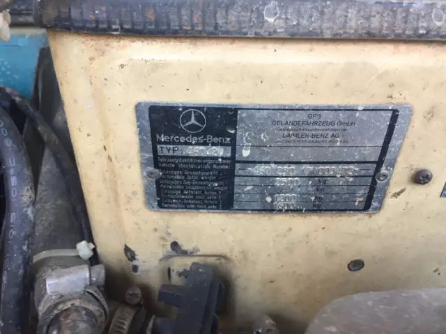 1980 mercedes benz g300 turbo diesel