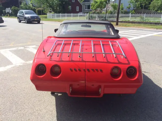 1974 corvette convertible l-82 number matching w/ factory ac 67k original miles!