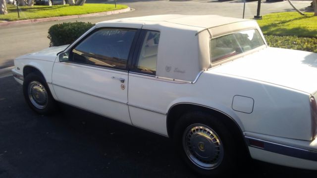 1987 cadillac eldorado 1 owner 47k original miles, no reserve