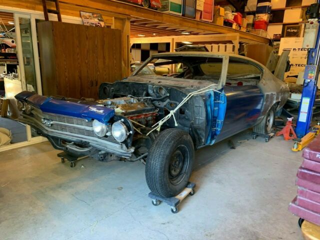 1969 chevrolet chevelle ss 396 malibu coupe restoration project!!