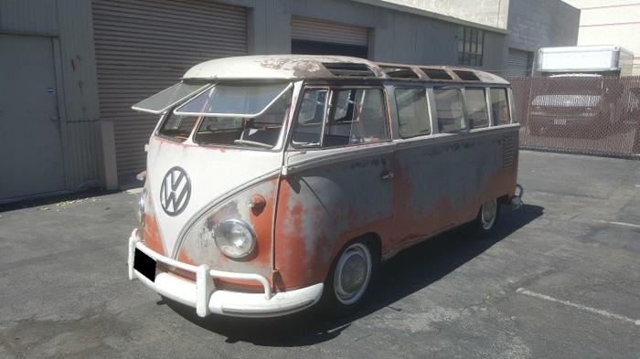 1961 volkswagen bus/vanagon 23 window for sale in west warwick, rhode island