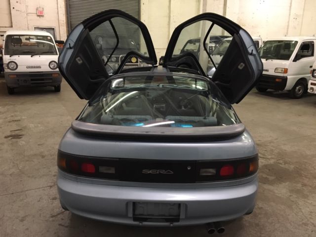 japanese delorean 1991 toyota sera butterfly glass house coupe now at no reserve