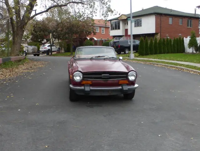 1974 triumph tr6 with overdrive nice driver