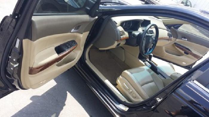 2010 honda accord ex-l v6 black, tan leather, sunroof in orlando, fl