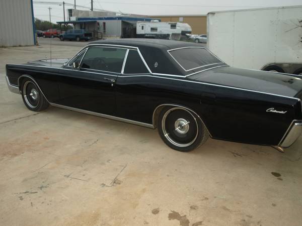 1967 lincoln continental coupe 78k original miles