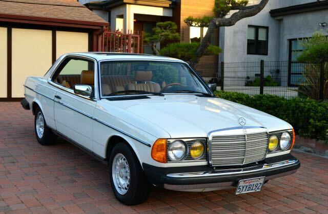 1985 mercedes 300cd turbo diesel 2 door coupe only 173k miles w. records