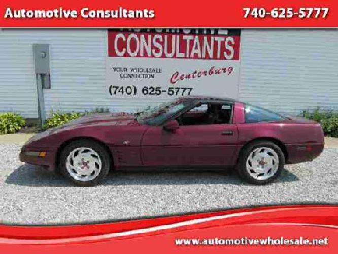used 1993 chevrolet corvette for sale. in centerburg, oh