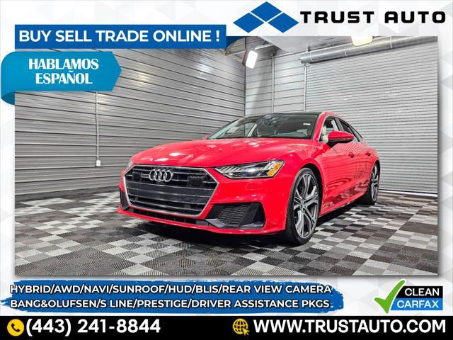 2019 audi a7 prestige 55 tfsi quattro awd hydrid luxury hatchback w/driver assistance pkg