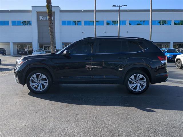 2021 volkswagen atlas 3.6l se w/technology