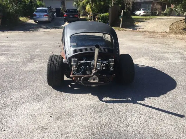 1967 vw bug rat rod on air ride. no reserve!