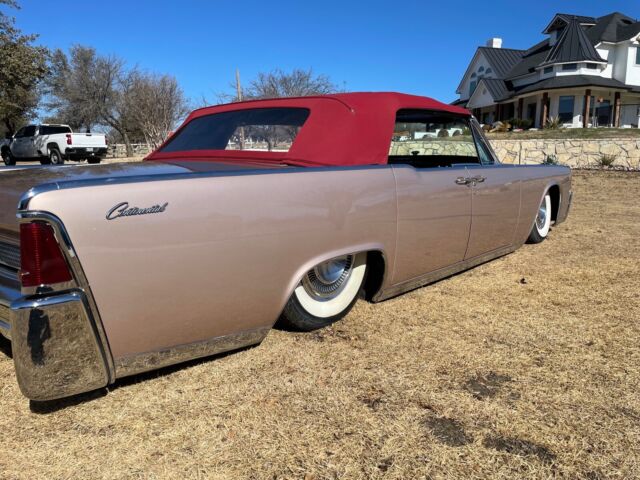 1964 lincoln continental convertible red rwd automatic