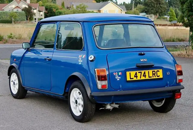 1993 mini 1.3 "the italian job" special edition, one of 250 blue cars, 47k miles