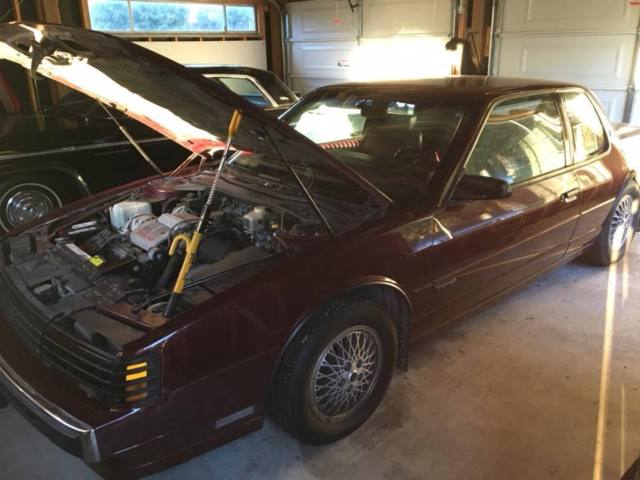 1989 toronado trofeo fe3 rare black cherry color rust free super clean 1 owner!!