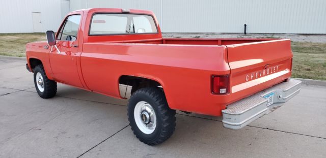 1973 chevrolet k20 4x4 2500 pickup