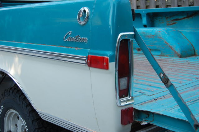 1971 ford f100 4x4 custom