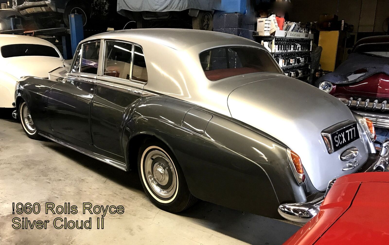 1960 rolls-royce silver cloud ii