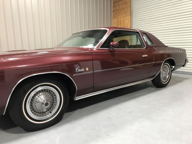 1977 chrysler cordoba 2 door coupe nice classic car rust free all original !!!!!