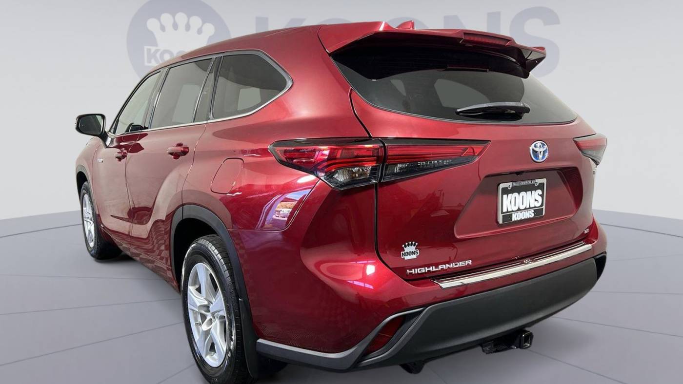2021 toyota highlander hybrid le
