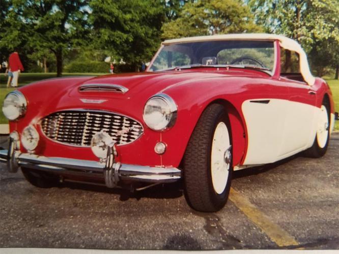 1960 austin-healey 3000 in bennington, vermont