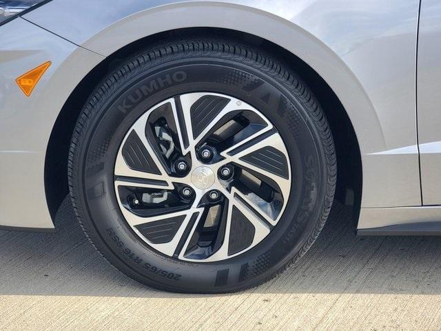 2023 hyundai sonata hybrid blue