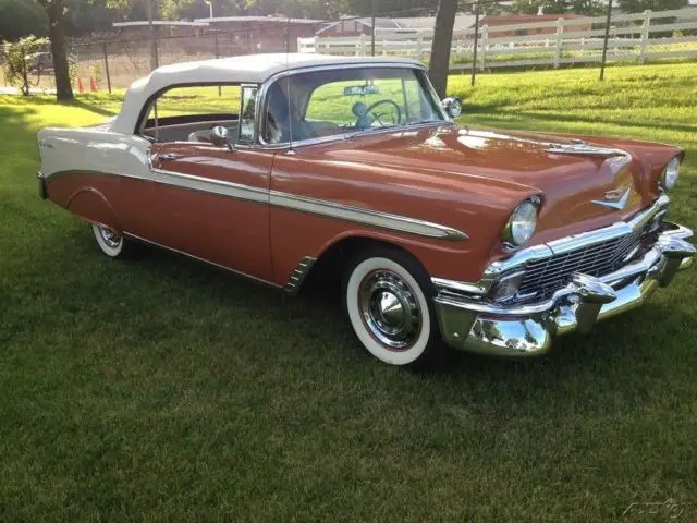 1956 chevrolet bel air used automatic convertible '56, 57401