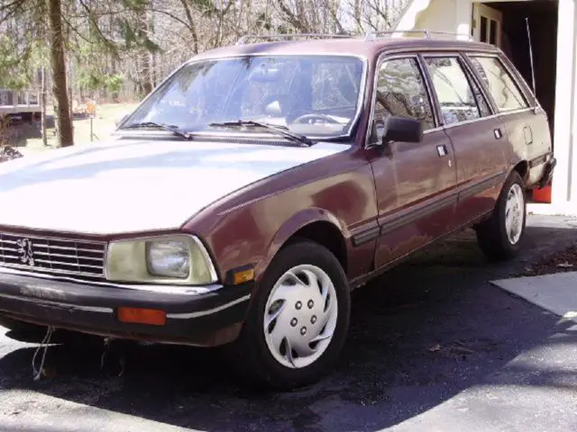 1985 peugeot 505 s station wagon