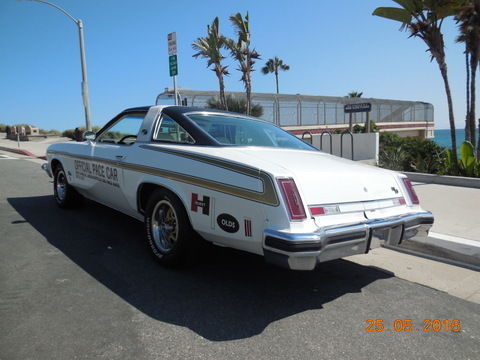 1974 "hurst" cutlass indy pace car original ac car! rare! only 1420 produced!
