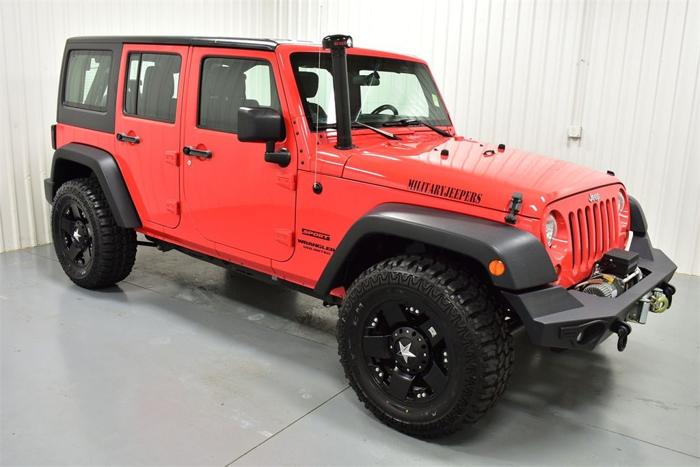 used 2013 jeep wrangler 4wd unlimited sport broken arrow, ok 74012 for sale in broken arrow, oklahoma