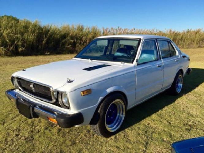 1979 toyota corolla sedan 4-door 1.8l white in pflugerville, tx