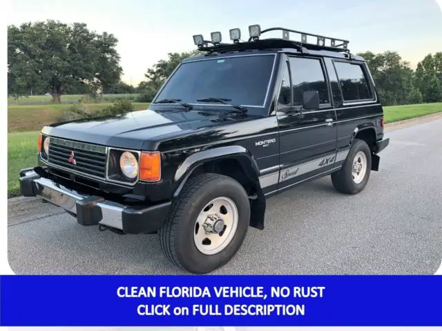 1987 mitsubishi montero 4wd 5 speed manual