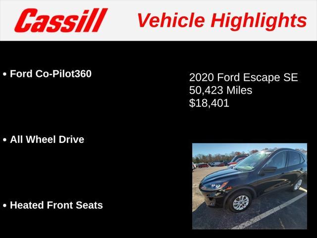 2020 ford escape se